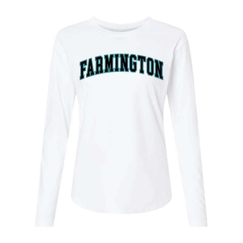 Farmington Wordmark - Long Sleeve T-Shirt