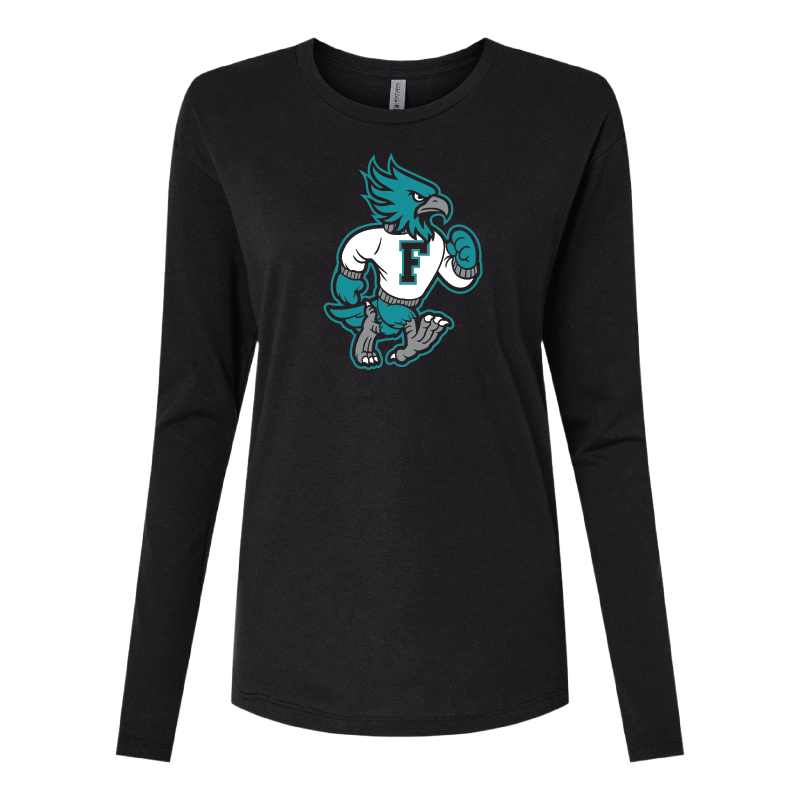 Phoenix Vintage Mascot - Womens Long Sleeve T-Shirt