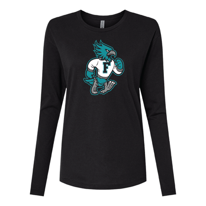 Phoenix Vintage Mascot - Womens Long Sleeve T-Shirt