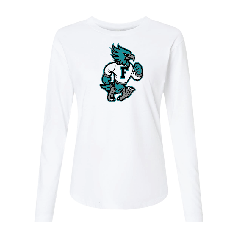 Phoenix Vintage Mascot - Womens Long Sleeve T-Shirt
