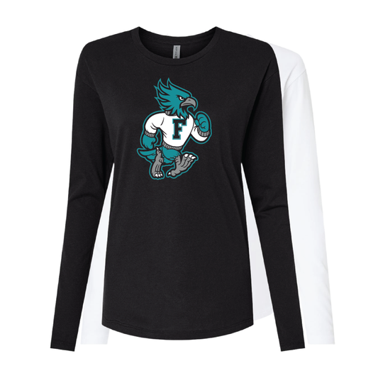 Phoenix Vintage Mascot - Womens Long Sleeve T-Shirt