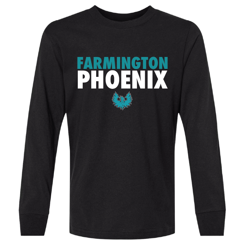 Stacked Farmington Phoenix - Youth Long Sleeve T-Shirt