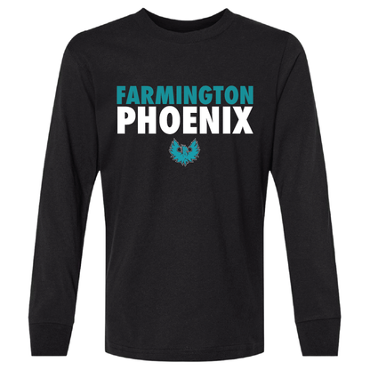 Stacked Farmington Phoenix - Youth Long Sleeve T-Shirt