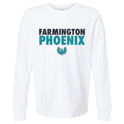 Stacked Farmington Phoenix - Youth Long Sleeve T-Shirt