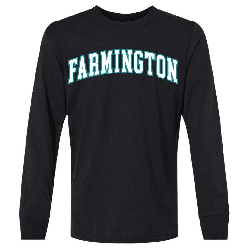 Farmington Wordmark - Youth Long Sleeve T-Shirt