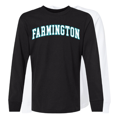 Farmington Wordmark - Youth Long Sleeve T-Shirt