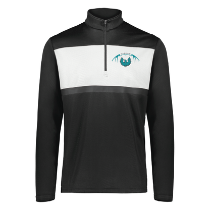 Football W/Teal Phoenix Logo - Mens | Womens PrismBold 1/4 Zip Pullover