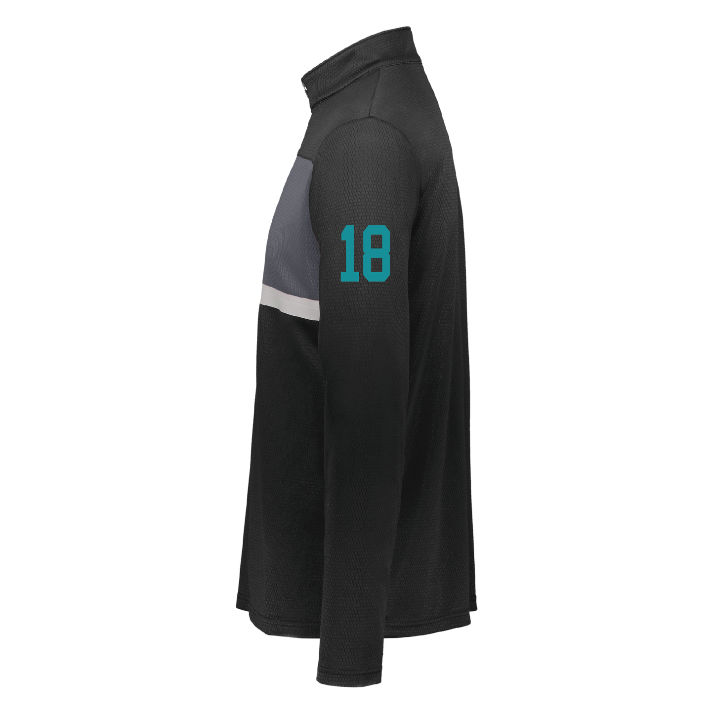 F Logo - Mens | Womens PrismBold 1/4 Zip Pullover