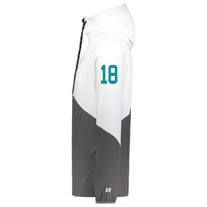 Football W/White Phoenix Logo - Mens Legend Hooded Pullover