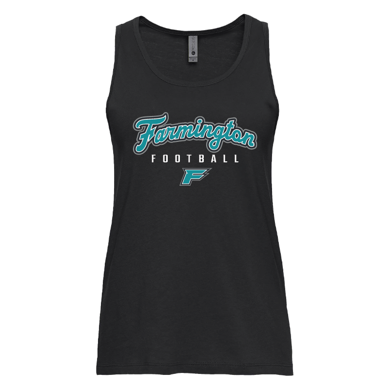 Farmington Football Script - Womens Tank Top