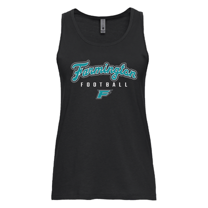 Farmington Football Script - Womens Tank Top