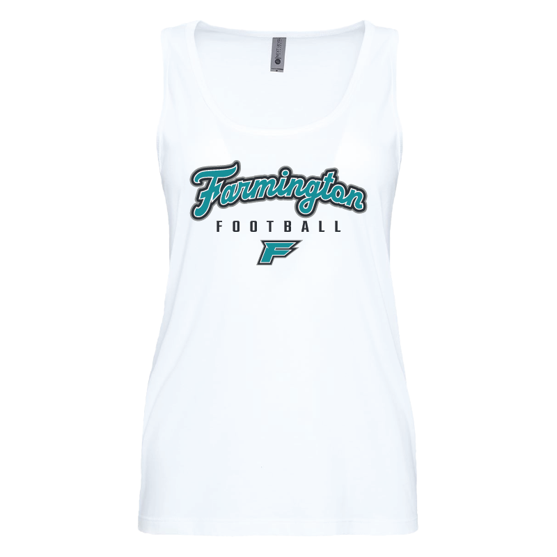 Farmington Football Script - Womens Tank Top