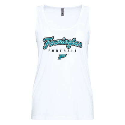 Farmington Football Script - Womens Tank Top