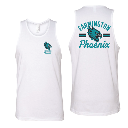 Farmington Phoenix Vintage Mascot - Mens Tank Top