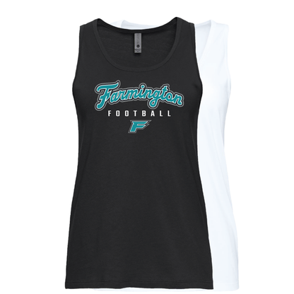Farmington Football Script - Womens Tank Top