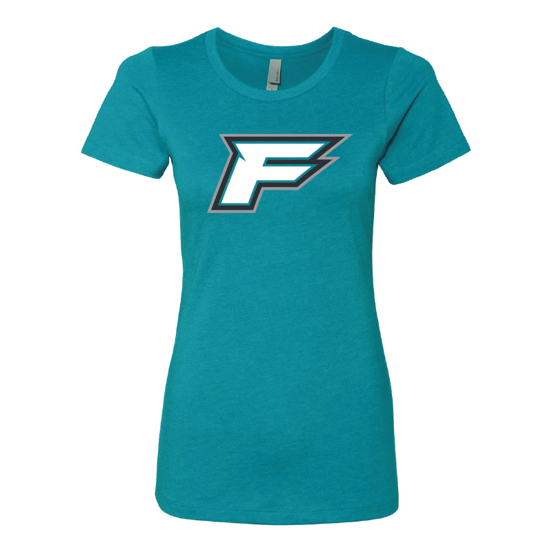 F Logo - Womens CVC T-Shirt