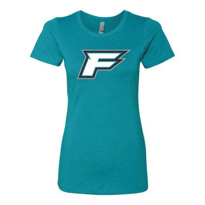 F Logo - Womens CVC T-Shirt