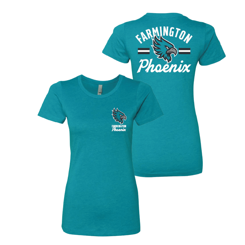 Farmington Phoenix Vintage Mascot - Mens | Womens | Youth CVC T-Shirt