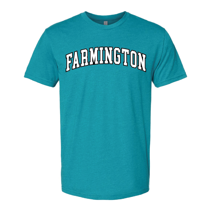 Farmington Wordmark - Mens CVC T-Shirt