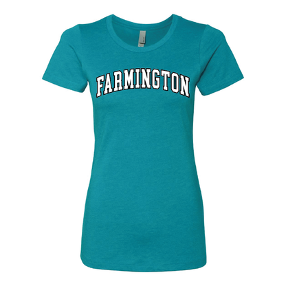 Farmington Wordmark - Womens CVC T-Shirt