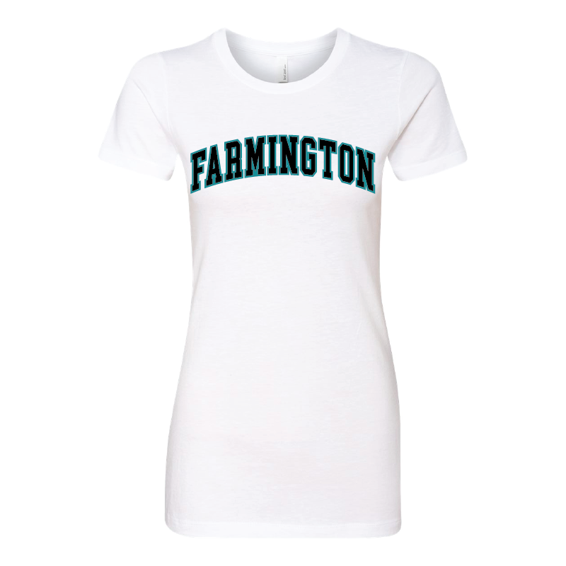 Farmington Wordmark - Womens CVC T-Shirt