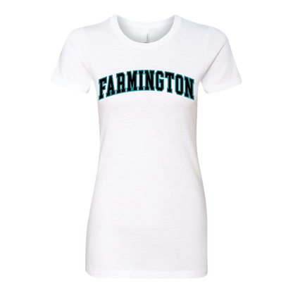 Farmington Wordmark - Womens CVC T-Shirt