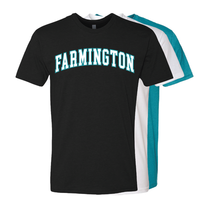 Farmington Wordmark - Mens CVC T-Shirt