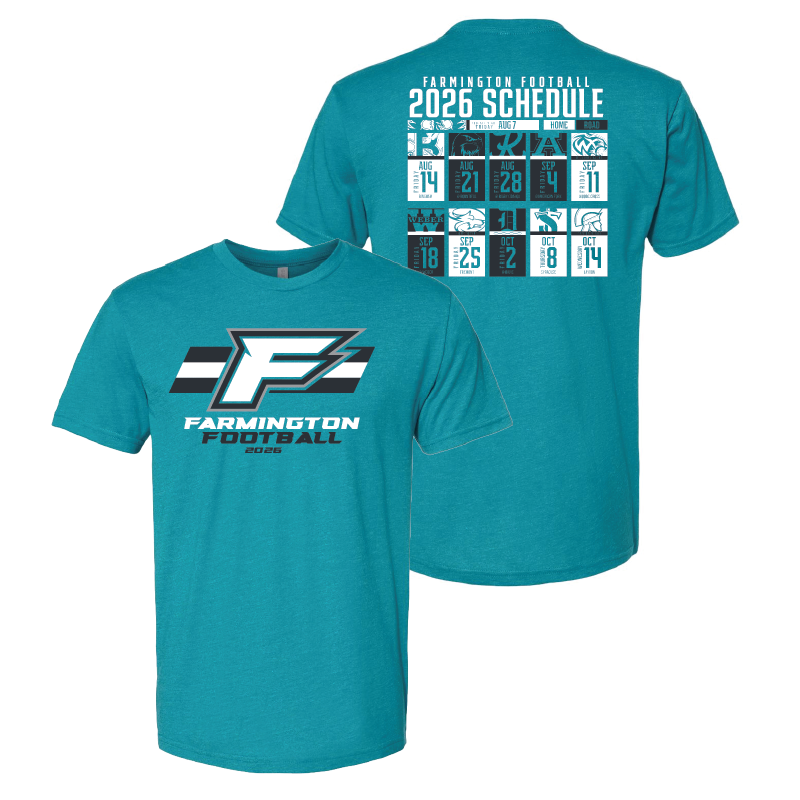 Farmington Phoenix 2026 Schedule - Mens CVC T-Shirt