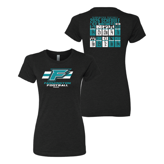Farmington Phoenix 2026 Schedule - Womens CVC T-Shirt