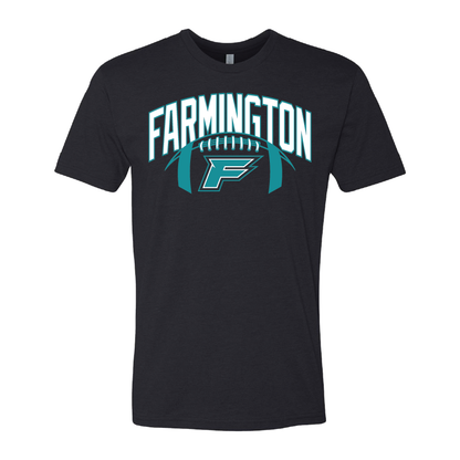 Farmington Arch w/ Football - Mens | Womens | Youth CVC T-Shirt
