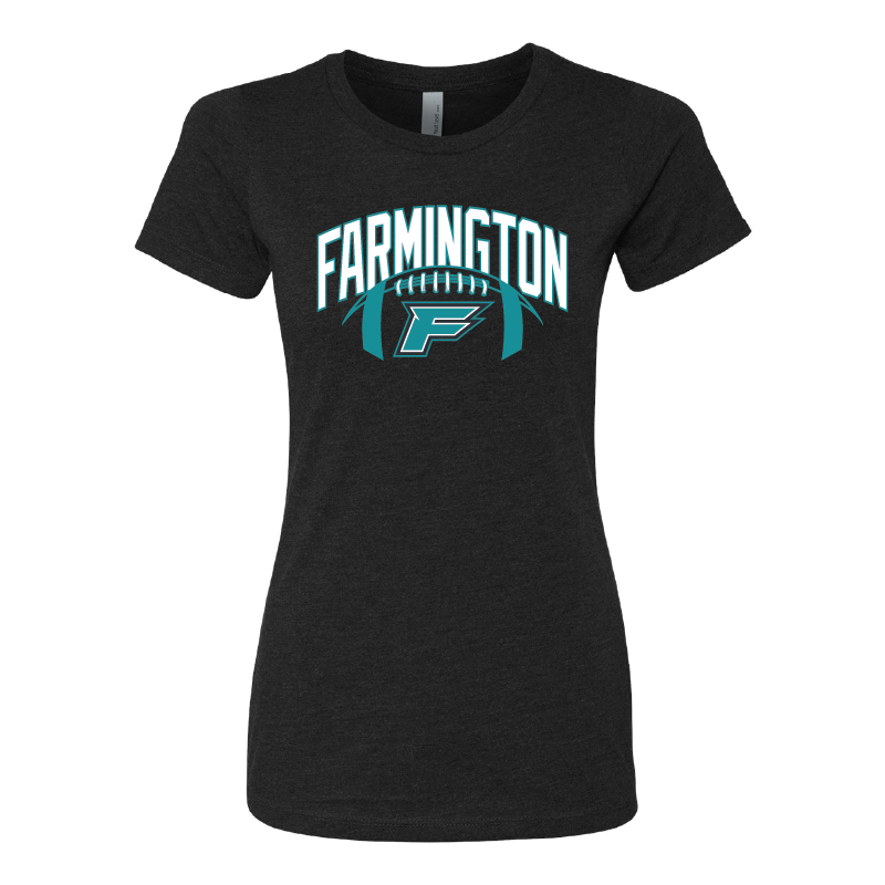 Farmington Arch w/ Football - Mens | Womens | Youth CVC T-Shirt