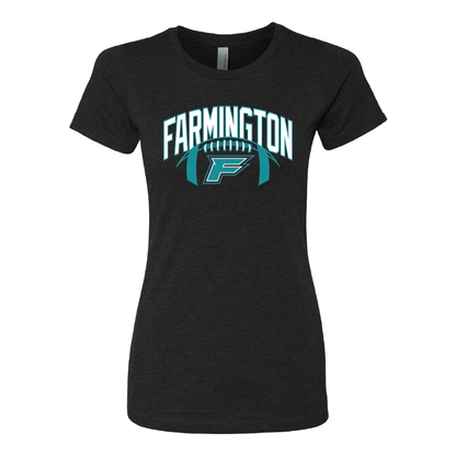 Farmington Arch w/ Football - Mens | Womens | Youth CVC T-Shirt
