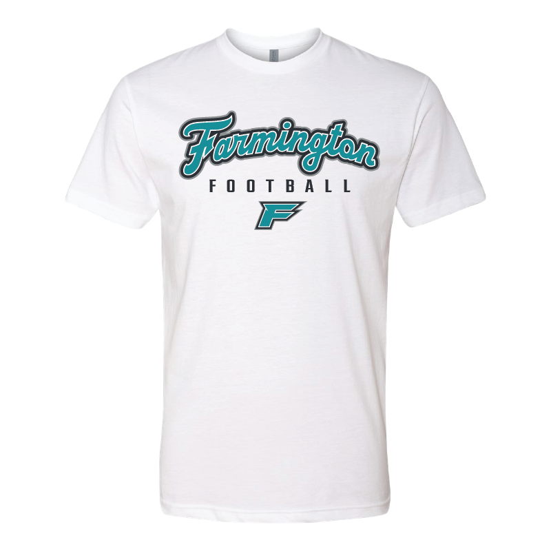 Farmington Football Script - Mens | Womens | Youth CVC T-Shirt
