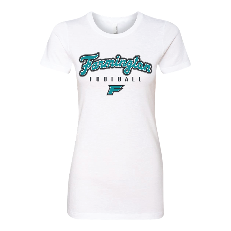 Farmington Football Script - Mens | Womens | Youth CVC T-Shirt