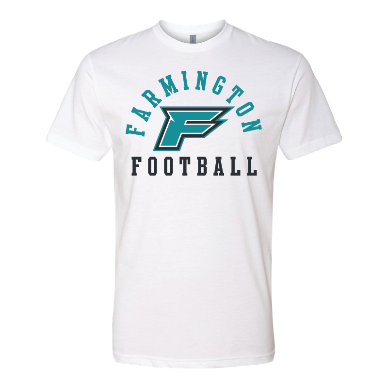 Farmington Football Arched - Mens | Womens | Youth CVC T-Shirt