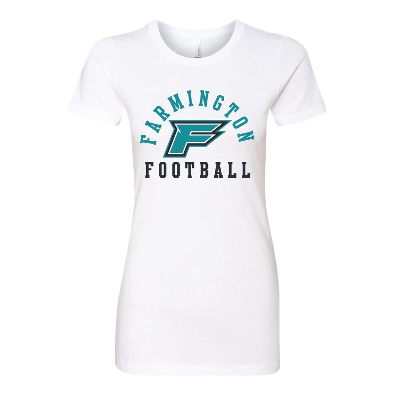 Farmington Football Arched - Mens | Womens | Youth CVC T-Shirt