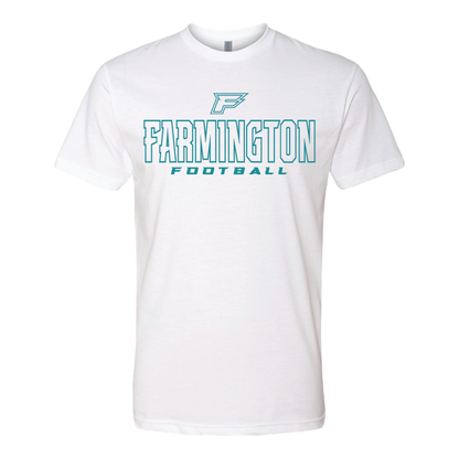 Farmington Football Outlined - Mens | Womens | Youth CVC T-Shirt