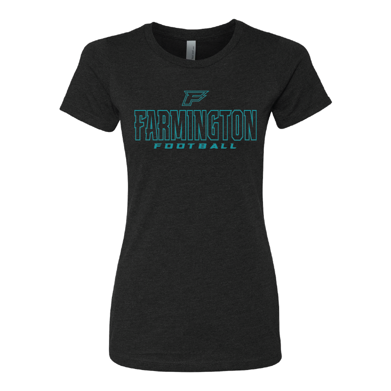 Farmington Football Outlined - Mens | Womens | Youth CVC T-Shirt
