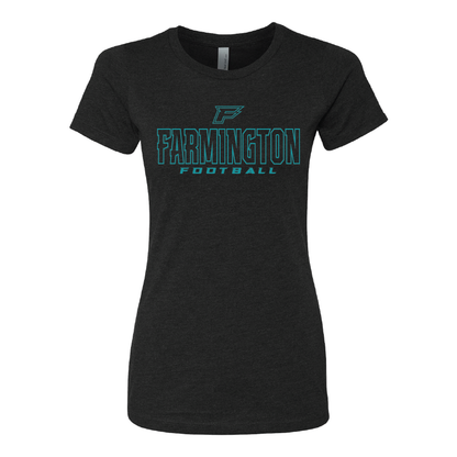 Farmington Football Outlined - Mens | Womens | Youth CVC T-Shirt