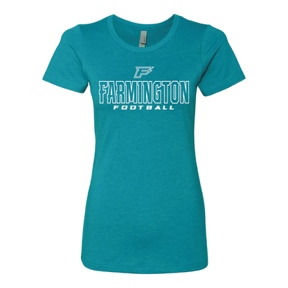 Farmington Football Outlined - Mens | Womens | Youth CVC T-Shirt