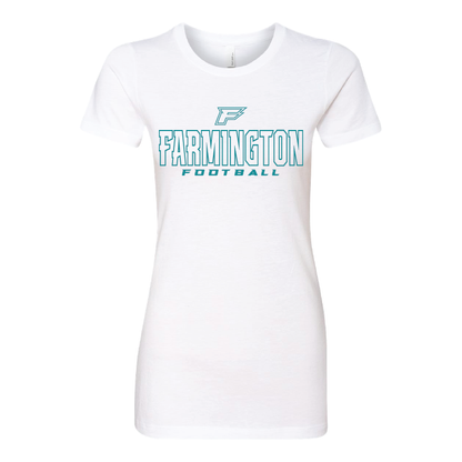 Farmington Football Outlined - Mens | Womens | Youth CVC T-Shirt