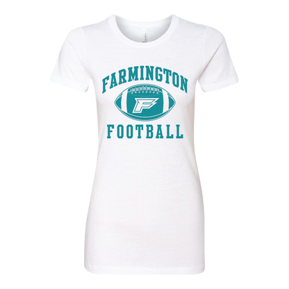 Farmington Football Icon - Womens CVC T-Shirt