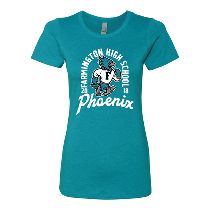 Farmington High School Phoenix Vintage Mascot - Mens | Womens | Youth CVC T-Shirt
