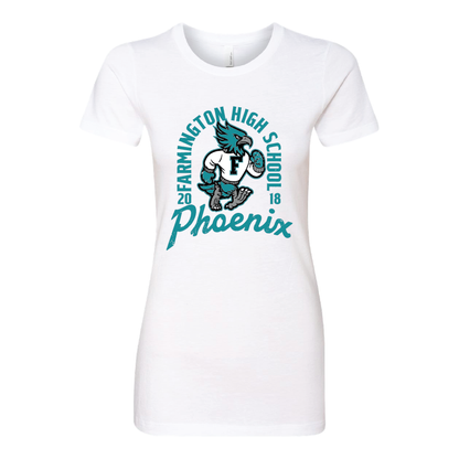 Farmington High School Phoenix Vintage Mascot - Mens | Womens | Youth CVC T-Shirt