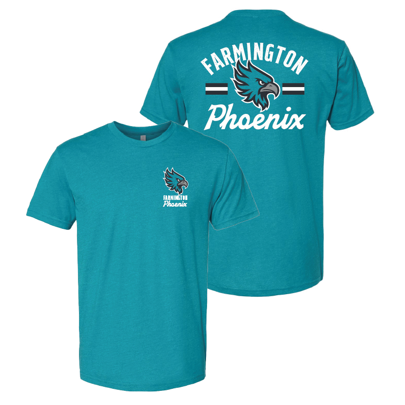 Farmington Phoenix Vintage Mascot - Mens | Womens | Youth CVC T-Shirt