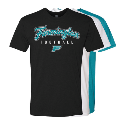 Farmington Football Script - Mens | Womens | Youth CVC T-Shirt