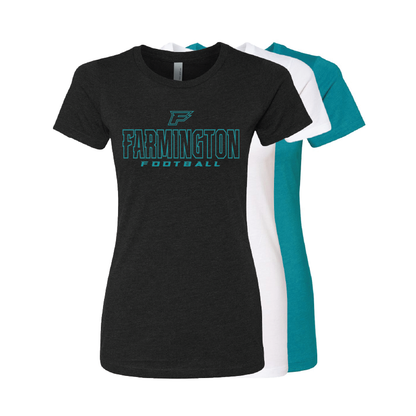 Farmington Football Outlined - Mens | Womens | Youth CVC T-Shirt