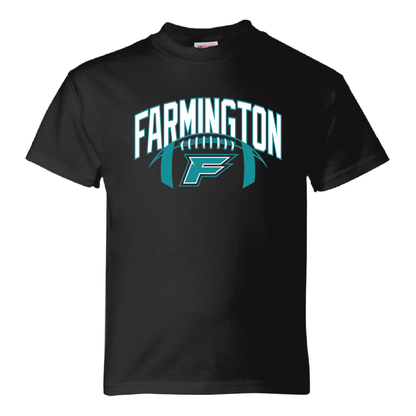 Farmington Arch w/ Football - Youth T-Shirt