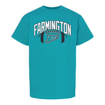 Farmington Arch w/ Football - Youth T-Shirt