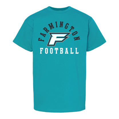 Farmington Football Arched - Youth T-Shirt